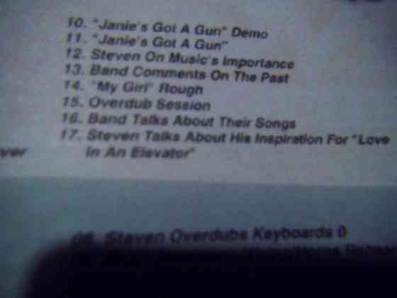 Aerosmith- видеозапись Макеевка