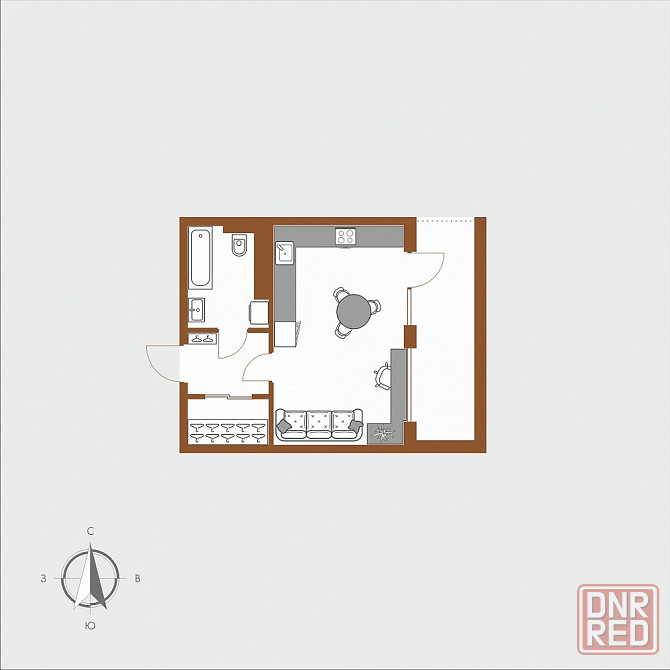 Продаю студию, Авторский дом «Мари», клубный бизнес-класс (Мариуполь, Левобережье) Мариуполь - изображение 10