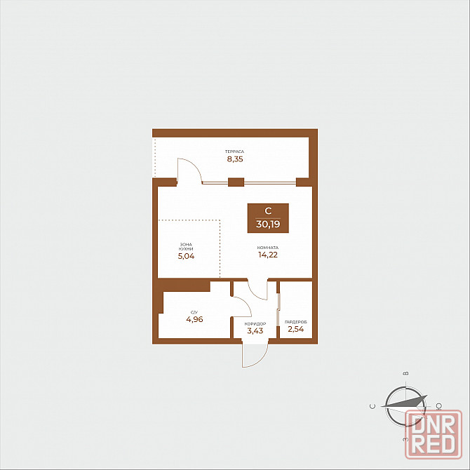 Продаю студию, Авторский дом «Мари», клубный бизнес-класс (Мариуполь, Левобережье) Мариуполь - изображение 9