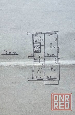Просторная 3-х комн квартира на Раздольной Донецк - изображение 3