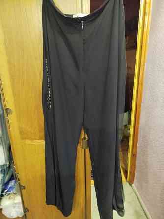 Брюки двойные с шифоном размер 50-52 Донецк