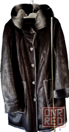 Продам дублёнку цвета темный шоколад Донецк - изображение 3