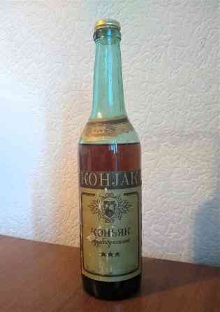 Азербайджанский коньяк "3 звезды" 0,5 литра. 1992 года. Донецк