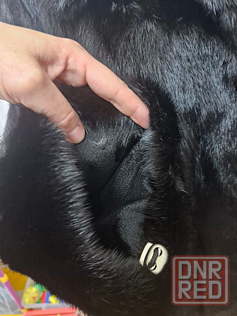 р.54-56 Норка автоледи с капюшоном черная Макеевка - изображение 7