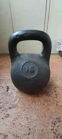 Гиря 16 кг,цена 1000 рублей. Донецк