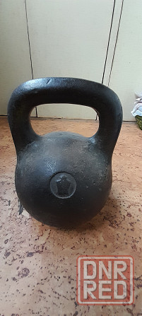 Гиря 16 кг,цена 1000 рублей. Донецк - изображение 2
