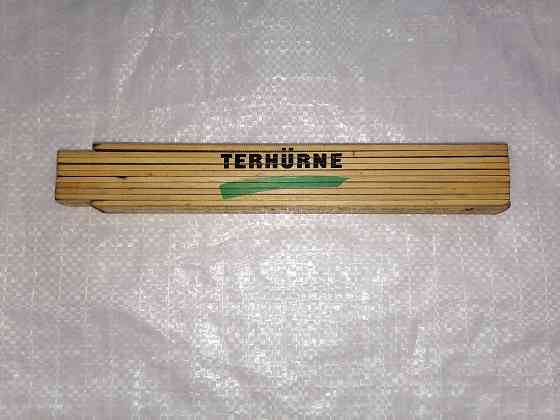 Линейка деревянная , складная 2 м. terhurne (Germany) Стаханов