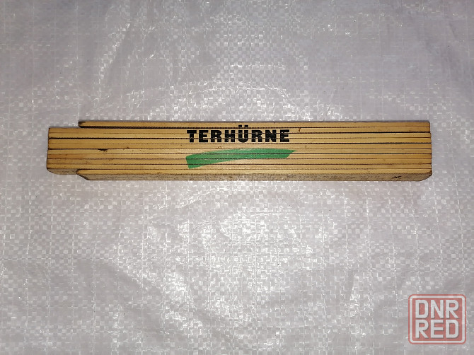 Линейка деревянная , складная 2 м. terhurne (Germany) Стаханов - изображение 1