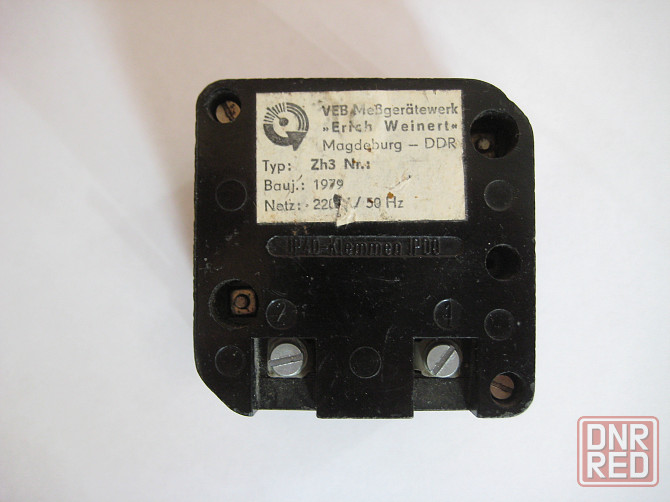 Счетчик часов работы серии zh3 времен Германия "Erich Weinert" Magdeburg Донецк - изображение 3