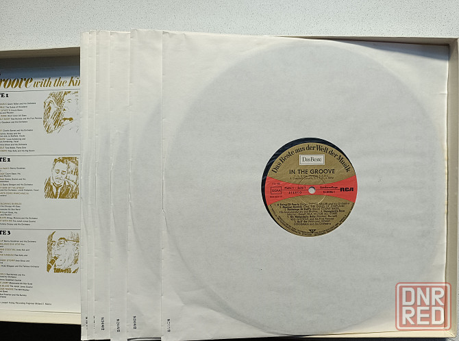 BOX 6LP.Джаз "In The Groove"-"With The Kings Of Swing" Донецк - изображение 3