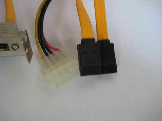 Планка в корпус компьютера 2 порта eSATA + Molex (2xSATA+Molex внутри) Донецк