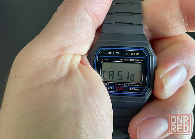 Часы Casio F-91W-1 Illuminator, наручные, электронные, цифровые, оригинал Донецк - изображение 7