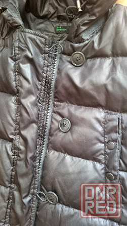 Продам фирменный пуховик Benetton, Италия Донецк - изображение 5