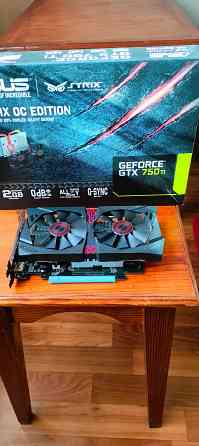 Продам видеокарту Asus 750 ti 2gb Донецк