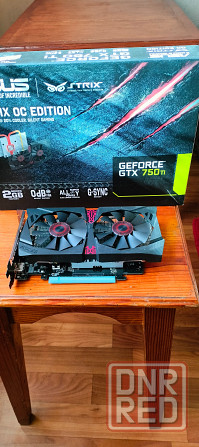 Продам видеокарту Asus 750 ti 2gb Донецк - изображение 1