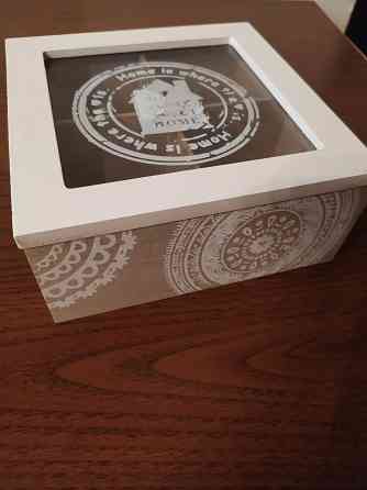 Шкатулка деревянная Макеевка