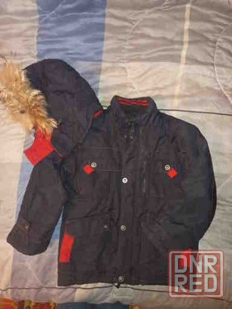 Куртка мальчуковая зимняя,нат.мех р-р 122 Донецк - изображение 2