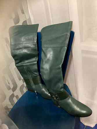 Ботфорты натуральная кожа р 37 Макеевка