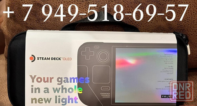 Игровая Консоль Steam Deck 1TB OLED 90Hz Донецк - изображение 1