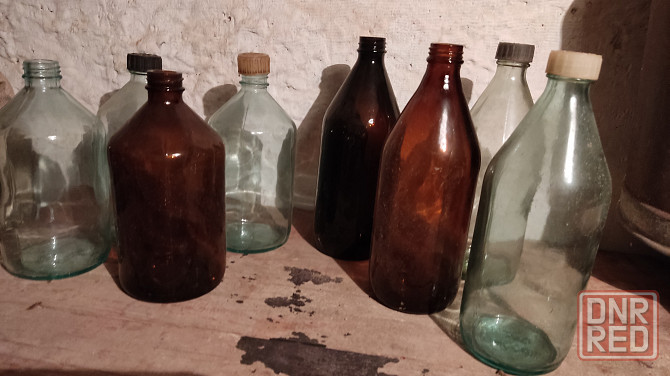 Бутылка техническая бв-1-1000 под закрутку Донецк - изображение 1