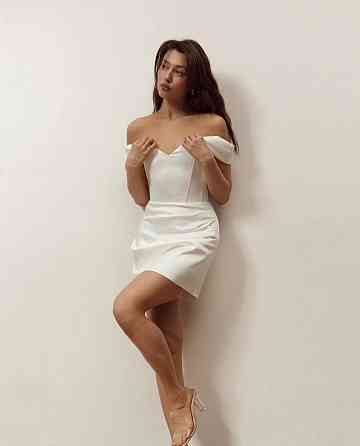 Платье свадебное вечернее корсетное короткое Донецк