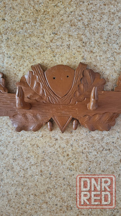 Продам вешалку из натурального дерева, винтаж. Донецк - изображение 2