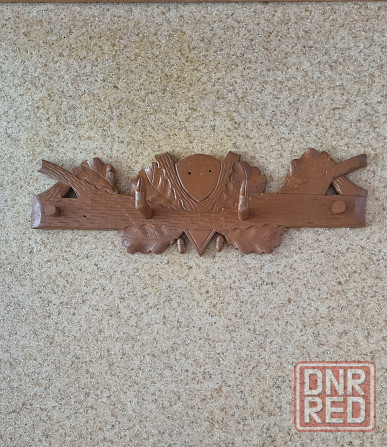 Продам вешалку из натурального дерева, винтаж. Донецк - изображение 1