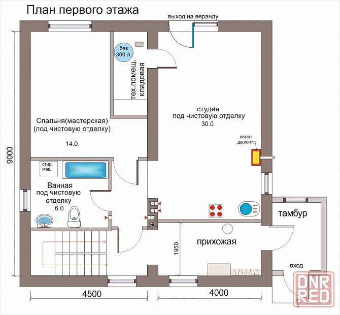 Дом 222 м.кв. в центре Гвардейки. Макеевка Макеевка - изображение 10