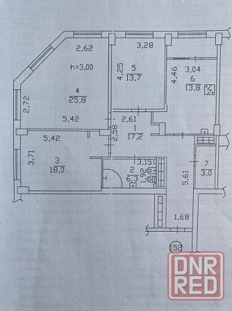 Сдается роскошная 3-х комн. кв-ра 103 (м2) в жк «диск» калининском р-не г.Донецка !!! Донецк - изображение 2