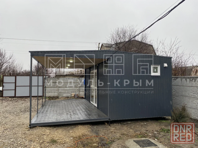 Бытовка с террасой 6х6х2.9 Донецк - изображение 7