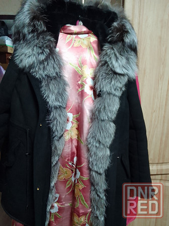 Дублёнка, парка 50-52 размер Луганск - изображение 2