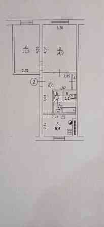 продам 2к 25-й квартал городок ор Луганск