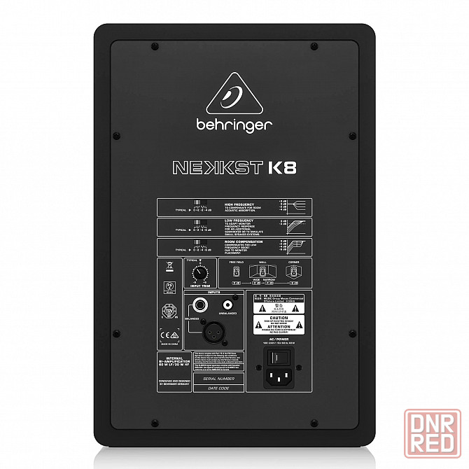 Студийный монитор BEHRINGER NEKKST K8, 8 дюймов, колонки, акустика Донецк - изображение 2