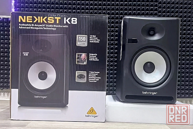 Студийный монитор BEHRINGER NEKKST K8, 8 дюймов, колонки, акустика Донецк - изображение 5