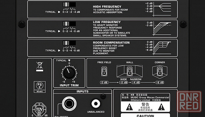 Студийный монитор BEHRINGER NEKKST K8, 8 дюймов, колонки, акустика Донецк - изображение 3