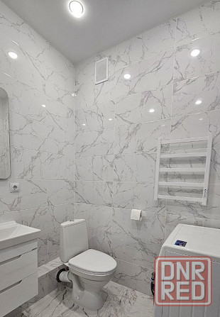 сдаётся светлая, уютная квартира с новым ремонтом в Калининском районе, Марабушта Донецк - изображение 5