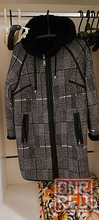 натуральная куртка-полупальто 50 размер Донецк - изображение 2