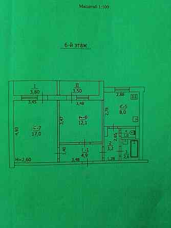 Срочно 2к м-н Зеленый Макеевка