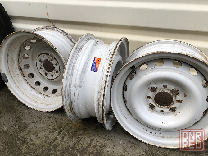 Продам комплект б/у зимней резины с дисками Макеевка - изображение 4