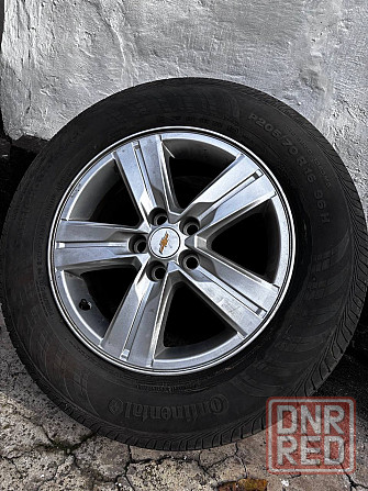 Диски R 16 с шиной Continental 205/70 R 16 Макеевка - изображение 1