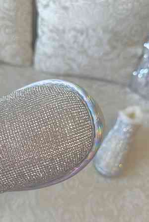 Красивые зимние блестящие угги с камнями, зимние сапоги, ботинки, натуральный мех Донецк