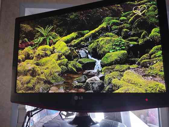 телевизор-монитор LG M227WDL в рабочем состоянии с новым пультом Донецк