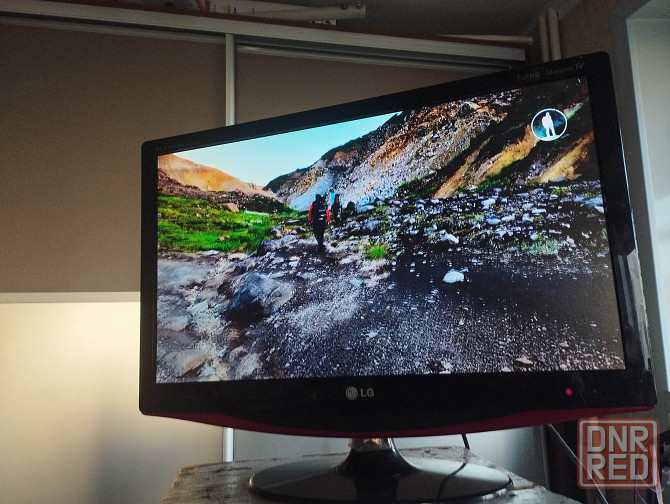 телевизор-монитор LG M227WDL в рабочем состоянии с новым пультом Донецк - изображение 2