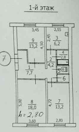 3-х комнатная квартира в Червоногвардейском районе Макеевки Макеевка