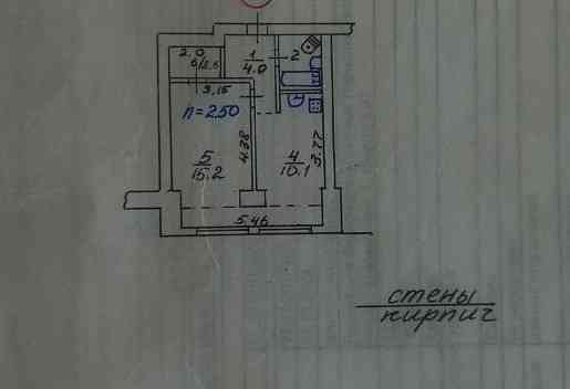 Продается 1к.кв в Приморском районе Мариуполь