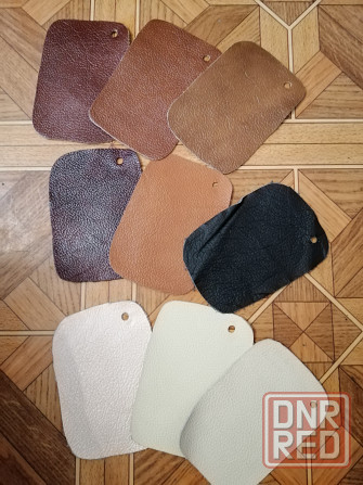 Продам кусочки кожи для рукоделия Донецк - изображение 1