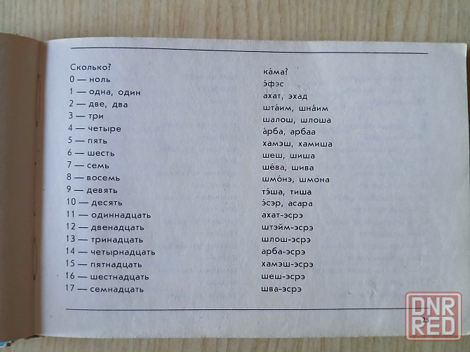 Русско-ивритский разговорник Шалом иврит справочник Донецк - изображение 7