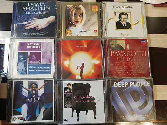 CD диски фирменные лицензионные Донецк