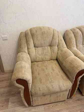 Диван раскладной и 2 кресла Донецк