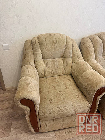 Диван раскладной и 2 кресла Донецк - изображение 5